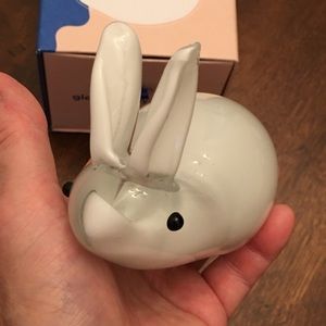 West Elm Glass Bunny